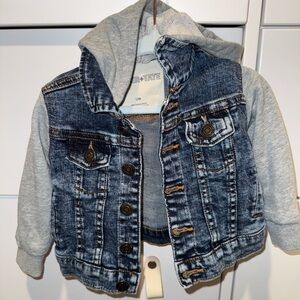 Tucker & Tate Denim and Gray Jacket